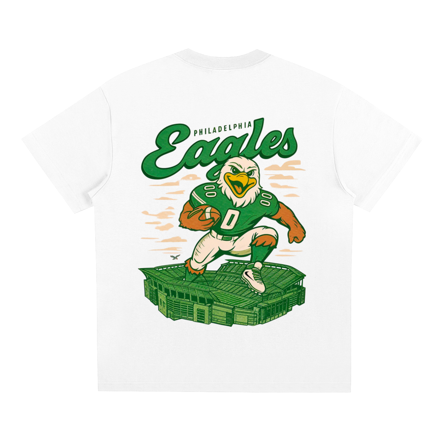 PHILADELPHIA EAGLES SWOOP GRAPHIC TEE