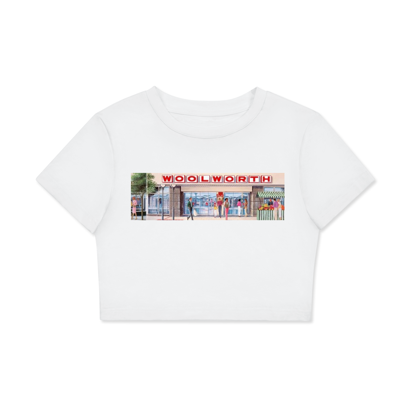 Woolworth’s Fitted Crop Tee