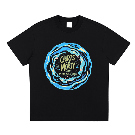 Chris & Morty Wormhole Tee
